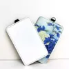 Sublimation blank keychain holder Storage Bags PU leather card holder for heat press Z11