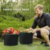 Faux Floral Greenery 235710 Gallonen Gartenblumen-Pflanzen-Wachstumsbeutel Pflanzen Kartoffel-Tomaten-Stoffbehälterbeutel für den Gemüseanbau zu Hause Töpfe Tasche J220906