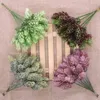 Faux Floral Greenery 30 Headsbundle Pine Cone Simulation Paneapple Grass Plants الاصطناعية DIY مزهريات للديكور الزهرة البلاستيكية المزيفة بومبون J220906