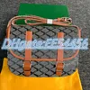 Designer Lyx budbärare brevbärare Väskor Plånböcker kuvert man Handmålade mode CrossBody tote handväskor dam män pochette vintage clutch läder Axelväska