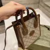 Omuz Mini Alışveriş Çantası 2022 En Kalite Luxurys Yüksek Tasarımcılar Çanta Çanta Messenger Kadın Tavalar Moda Çantaları Baskı Çapraz Keyik Debriyaj Wal