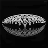 Fermagli per capelli Tiara da sposa Corona da sposa vintage Diademi e corone da sposa per le donne Copricapo Accessori femminili semplici ed eleganti