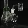 fumar Cuarzo Banger Nail con Spinning Bubble Carb Cap y Terp Pearl 14mm 18mm Articulación 90 grados para bongs de vidrio