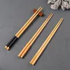 Kitchen Wooden Chopsticks Adult Non Slip Line Wrapping Chopsticks Hotel Banquet Public Chopstick Eco-friendly Wood Tableware BH7545 TYJ