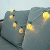 Cordes Led Ananas Motif Lumières Chaîne Clignotant Batterie Étoilé Noël Dortoir Décoration De Mariage