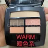 C Eyeshadow Palette 5 colors Shimmer healthy glow natural Eye shadow Makeup les beiges Palette color Warm Tender