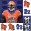 American College Football Wear College Custom Boise State Football Jersey College 27 Jay Ajayi 16 John Hightower 2 Khalil Shakir 6 Ct Thomas 85 John Bates