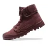 Neue Original Palladium Boots Frauen Männer Sport rot weiß Winter Sneaker Freier Trainer Männer Frauen Ace Boot D7BQ4778881