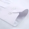 Chemises décontractées pour hommes Chemises habillées de base solides à manches longues classiques pour hommes uni/sergé formel affaires coupe standard travail chemisier de bureau hauts chemise L220907