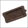 Выпечка формы FL Chunk Chocolate Flom Epoxy Laste Sile Большой блок 24 частя