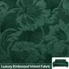 Крышка стула Velvet Jacquard Cover Cover High Stretch Fine Touch Fabirc Slipcover для защиты мебели для гостиной 220906