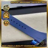 6.25suíço qualidade superior roya1 0ak cronógrafo 41mm mostrador branco pulseira de borracha azul jam lelaki relógio masculino jdek