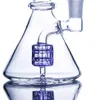 7.9 Inch Purple Concentrate Hookah Rigs Matrix Tire Perc Recycler Glass Water Bongs Oil Dabber Smoking Bubbler Pipes