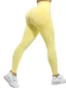 Leggings da donna Fitness Bubble Butt Push Up a vita alta senza cuciture 220906