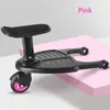 Passeggino Parti Buggy Wheeled Board Baby Ride-On Supporto scorrevole scorrevole con sedile staccabile Contiene 55 libbre