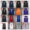 Retro Basketball Jerseys Lillard Green Tatum Westbrook Edwards Booker Harden Williamson Cunningham Ball Davis Paul Wade Fox Carus