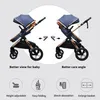 Passeggini babyfond 3 in 1 passeggino per bambini in alluminio lussuoso tela paesaggio pieghevole con carrello per seggiolino auto inviando dalla Spagna