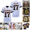 American College Football Wear College Wyoming Football Jersey NCAA College 51 Solomon Byrd 12 Sean Chambers 18 Tyler Vander Waal 36 Titus Swen 17 Raghib Ismail Jr. 25