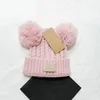 Kids Hat Designer Classic Alphabet Sticking Hats Children Leisure Classic Baby Girl and Boys Hairball Caps