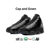 Баскетбольные кроссовки French Blue 13s с коробкой Playoffs 13 Cap and Gown Black Flint Brave Black Cat Bred Chicago Мужская обувь День одиночных игр Diablo Navy He Got Game Obsidian