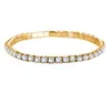 Boutique Temperament Single Row Bracelet Creative Roman Crystal Simplicity Diamond Bracelet Advanced Bracelet Wholesale