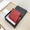 Whole lady red black pink wallet multicolor designers coin purse Card holder original box women classic zipper pocket Y 163 wi308h
