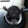 GRAVITY CAR TOLE PELE PELE Air Vent clipe Smile Face Mount Mobile Stand Stand GPS Suporte para iPhone 12 Pro Max Xiaomi Samsung