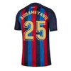 22 23 Gavi Barcelona Memphis 축구 유니폼 Pedri Ansu Fati F. de Jong Camiseta de Futbol O. Dembele R. Araujo Ferran Dest Adama 남자 셔츠