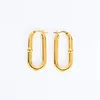 Boucles d'oreilles carrées géométriques, haut de gamme, personnalité française, minimaliste, brillant, boucle d'oreille, accessoires bijoux, nouvelle collection 2022