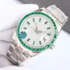 Diamond Mens Watch Automatische mechanische horloges 41 mm case met diamanten mode zakelijke polshorloges Montre de Luxe Bling Dial Bezel Band