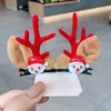 Christmas Decoration Headwear Elk Horn Hair Clip Children's Hair Accessories Hoop