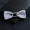 Strikjes Volwassen Bowtie Mannen Bruiloft Pajaritas Vintage Britse Kinderen Strikjes Das Party Stropdas Bruidegom Kraag Accessoires Cravate Pour Homme