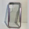 Nouvelles coques de téléphone en alliage d'aluminium, cadre métallique, housse de protection transparente en TPU, coque arrière pour Apple iPhone 14 Pro Max série