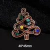 Рождественские броши для женщин снеговик Santa Tree Bells Brooch Bindes Значки рождественские подарки аксессуары прекрасные украшения