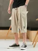 Men039s calças plus size verão harem calças dos homens curto corredores estilo chinês bezerro casual calças largas masculino capris 4206587