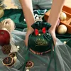 Décorations de noël sacs de père noël tissu cadeau sac bonbons pomme poignée pour arbre maison Table année 2023 Noel noël pré E0Q3