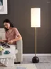 Floor Lamps American Simple Lamp Living Room Sofa Edge Bedroom Bedside Creative And Cozy Remote Control Vertical Table