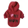 Köpek Giyim Giysileri Polar kapüşonlu Mumya Pet Sweater Toptan Teddy Giysileri Sonbahar ve Kış