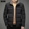 Men's Down Parkas High End Luxury Brand Designer Casual Fashion Grey Duck Coats Winte With Fur Jacket Windbreaker Puffer Clothes 220907