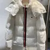 Mens Down Parkas Mens Designer Kurtki zimowe damskie parkas man płaszcz mody mody dmucha skórzane wiatry z kapturem grube ciepłe płaszcze wierzchnie wyprzedzają rmok