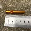 Metal Whistle Keychain que salva vidas assobia -se a cadeia -chave port￡til de defesa aut￴noma Acess￳rios para camping ao ar livre Mini Ferramentas Promo￧￣o Presente de Promo￧￣o
