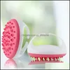 Bath Brushes Sponges Scrubbers Handheld Bath Shower Anti Cellite Fl Body Mas Brush Slimming Beauty Drop Delivery 2021 Home Garden B Dhkme