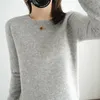 Pulls pour femmes BELIARST 100 Pull en pure laine et cachemire Femme Pull col rond Casual Tops tricotés Automne Hiver Femme Veste Mode coréenne 220906