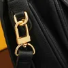 Högkvalitativa kvinnor Väskor Designer Crossbody Purse Pu Canvas Leather Ladies Handbag Fashion Shoulder School Bag Clutch Tote M40780