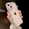 Luxe Étincelant Diamant Téléphone étuis pour iphone 13 12 11 Pro Max X XR XS Max 7 8 6 Plus SE 20 Giltter Brillant Clair Souple TPU Couverture