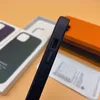 iPhone 14の公式磁気革携帯電話ケースマックスワイヤレス充電保護カバーとアニメーション