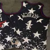 Stitched retro baskettröjor McGrady 15 Vince 1 Tracy Carter Red Blue White Black High Quality Jersey