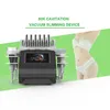 Professionell RF -kavitation 80K Vakuum Slantmaskin Radiofrekvens RF Lipo Laser Body Shape Belly Fat Burner Face Lyftande hudv￥rdsutrustning