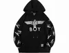 Hoodies reais 5a Boy London Eagle Wingspan Ocultou moletom de camiseta de camiseta para homens tamanho m-2xl