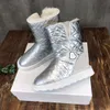 Petit Gaia Boots Designer Donna Stivaletti da neve alla caviglia Peluche Pelliccia di lana Calore invernale Stivaletti alla moda Taglia 35-40